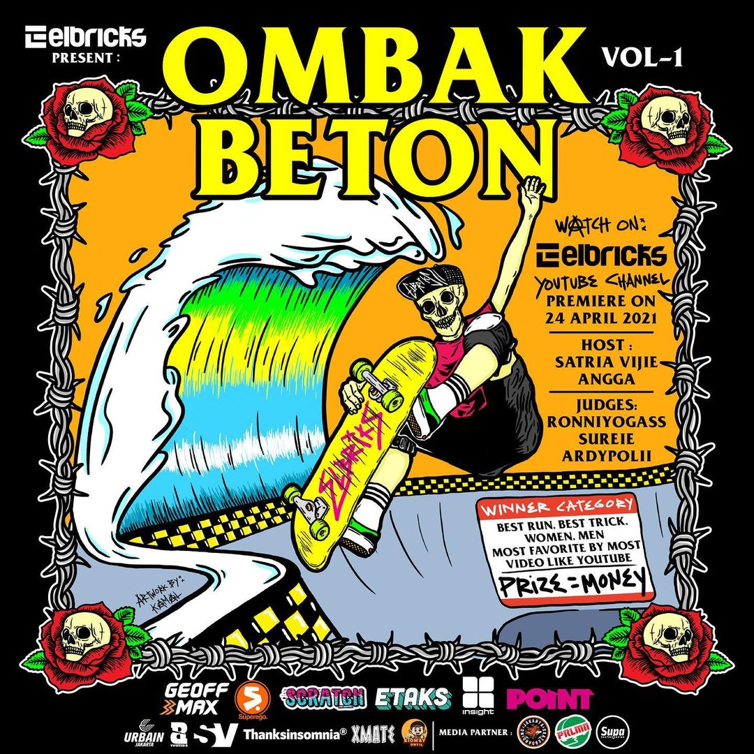 Bupati Cup Skateboard 2022 Banner